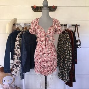 By Grace Boutique NWOT Girly Floral 2 Piece Set